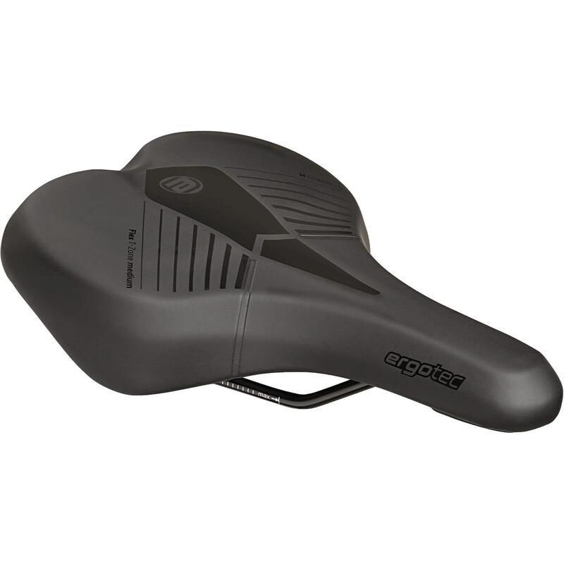 Sattel Ergotec Comfort L Medium schwarz