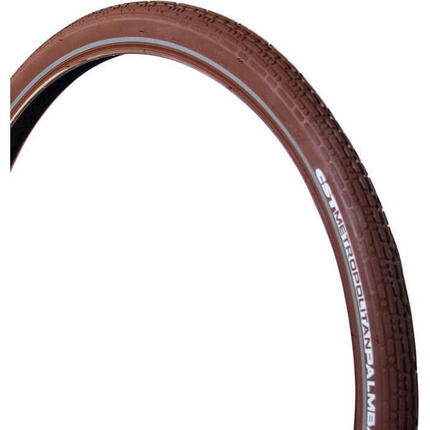 Opona Outdoorowa Palmbay 28 X 2.00 Brązowa Z Odblaskowymi Liniami