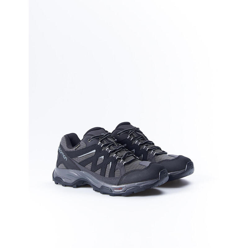 Zapatillas de senderismo para hombre impermeables Salomon Effect GTX Negro