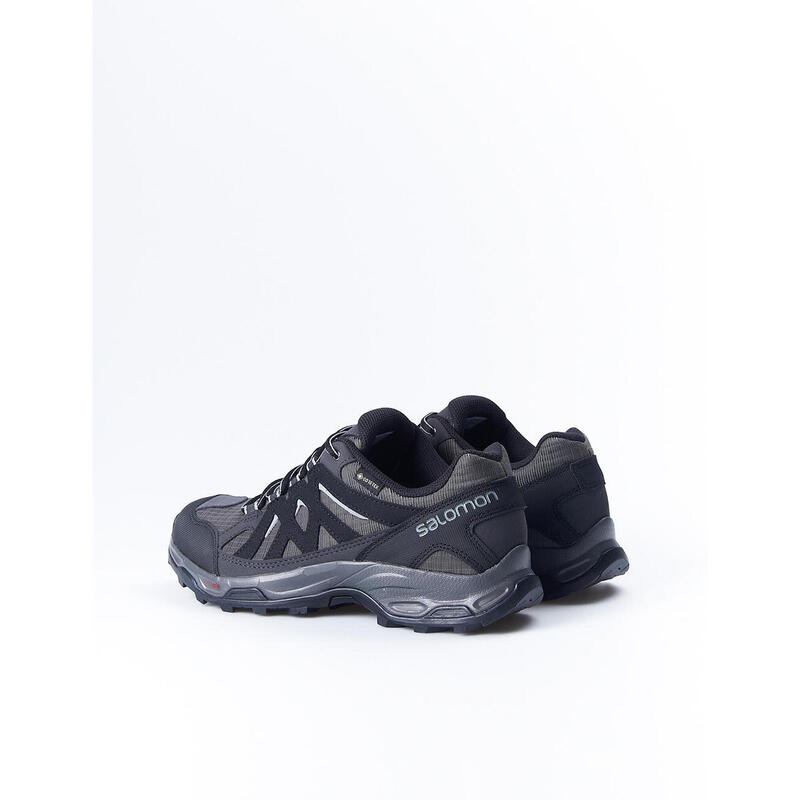 Zapatillas de senderismo para hombre impermeables Salomon Effect GTX Negro