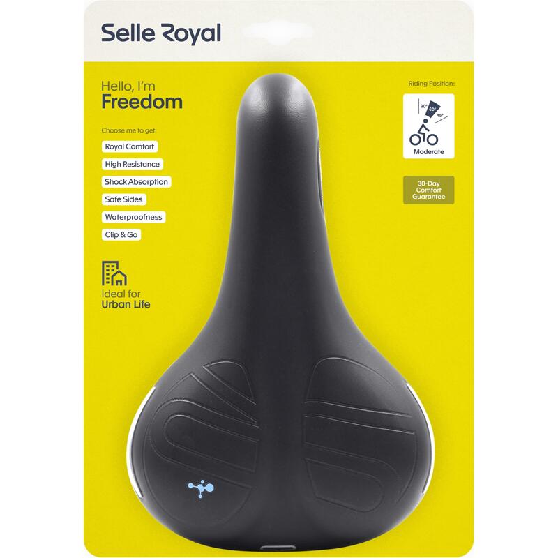 Selle vélo Freedom noir