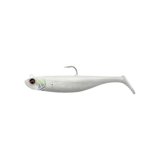 Leurre Souple Savage Gear Savage Minnow 12,5cm (White Pearl Silver)