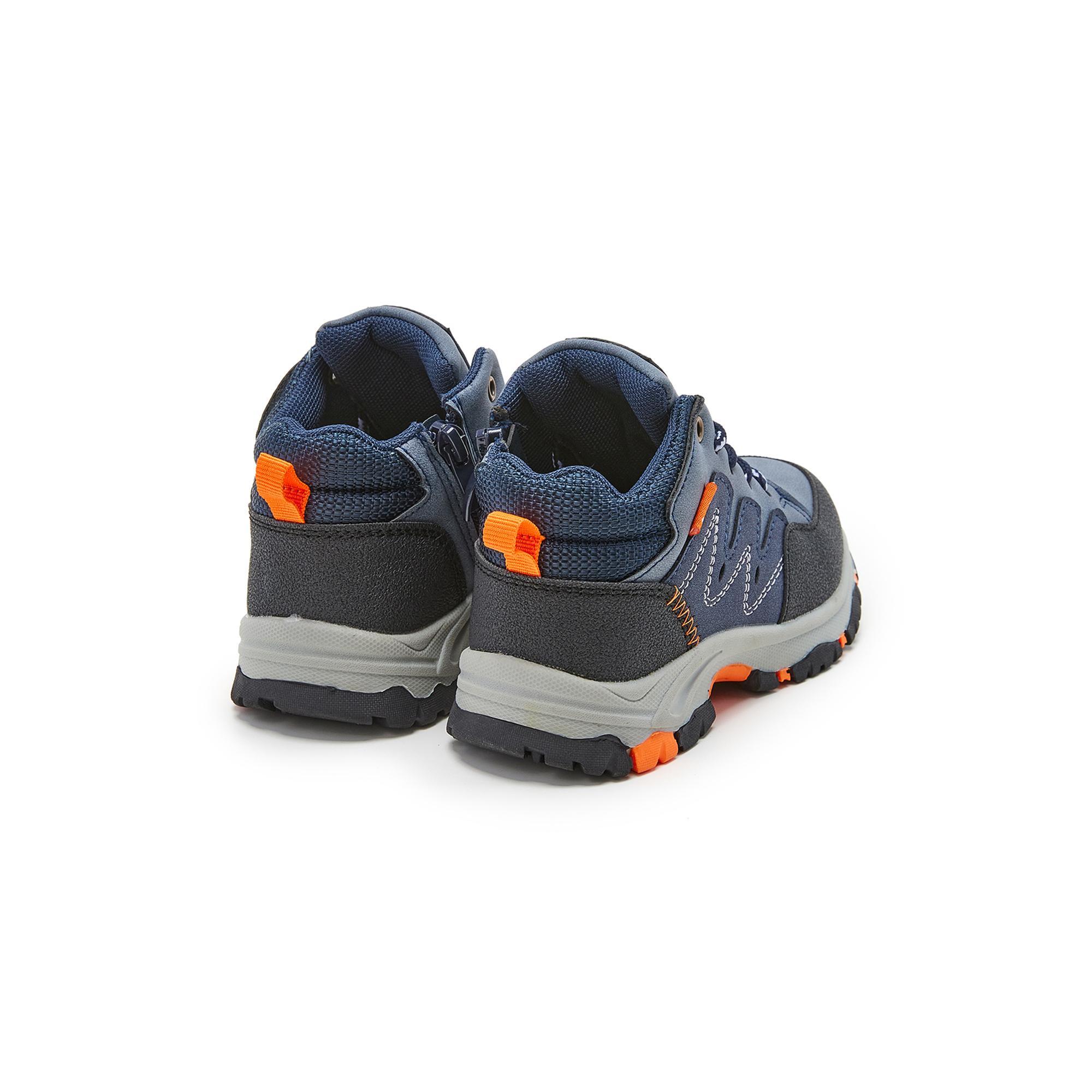 Botines Niños Lois 46213 Azul Marino Acolchados con Cordones 3/5