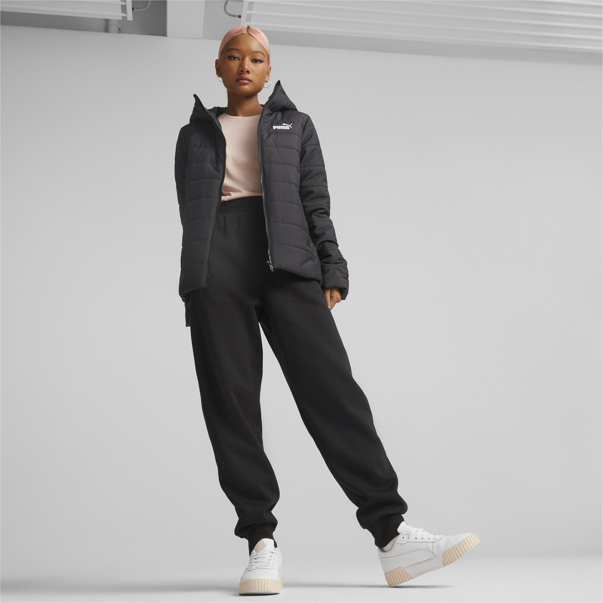 Giacca imbottita Essentials da donna PUMA Black 5/7