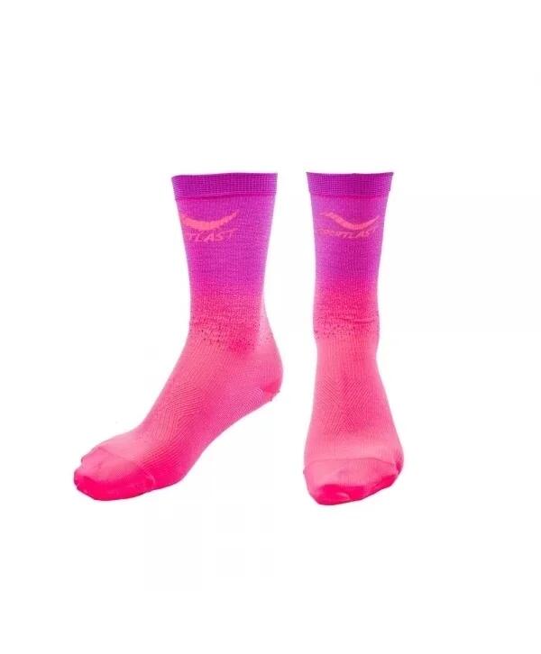 Ciorapi compresivi inalti pro corai-violet, Sportlast