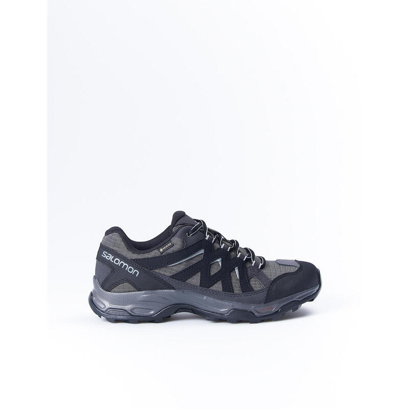 Zapatillas de senderismo para hombre impermeables Salomon Effect GTX Negro