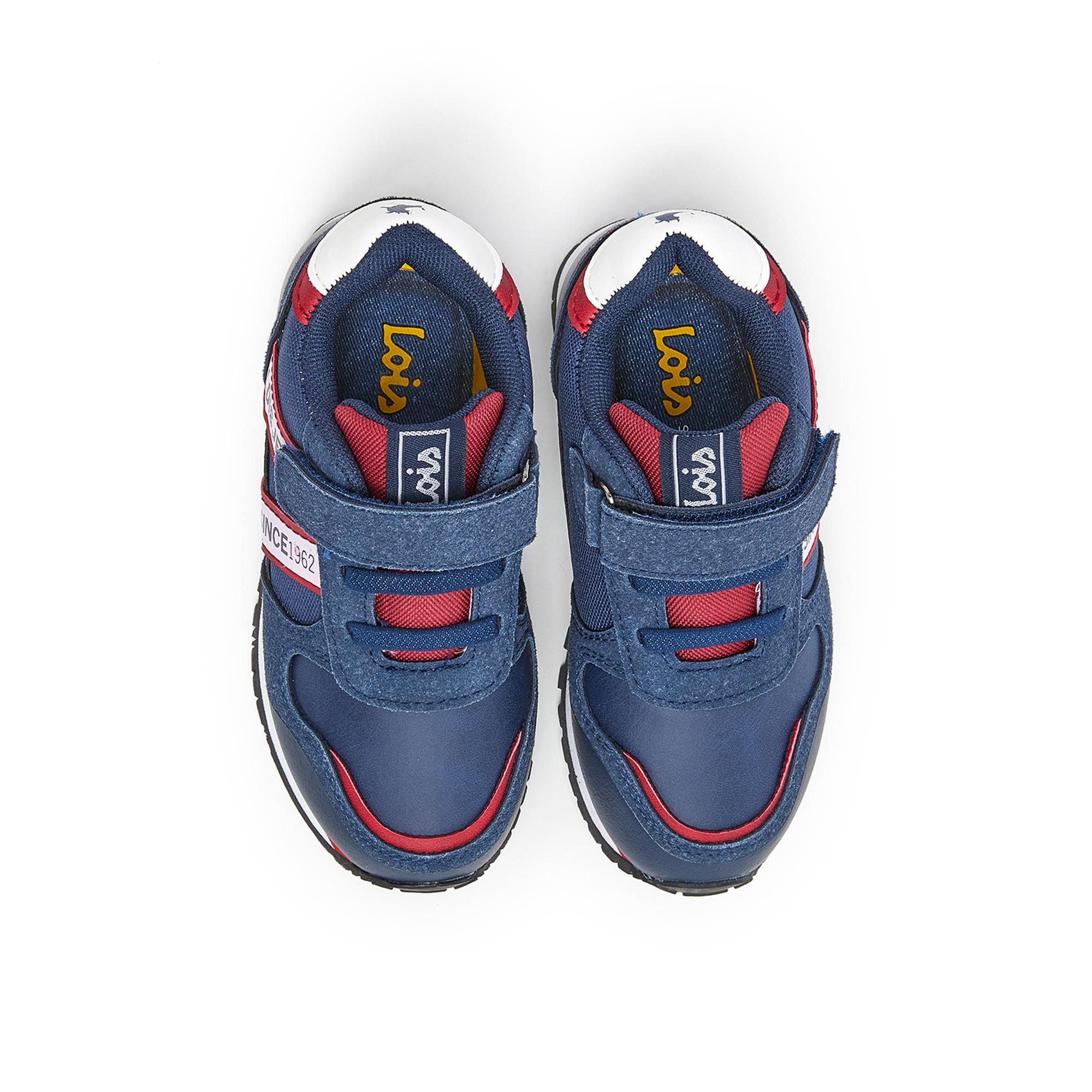Zapatillas Deportivas Niños Lois 46210 Azul Marino con Tira Adherente 4/5