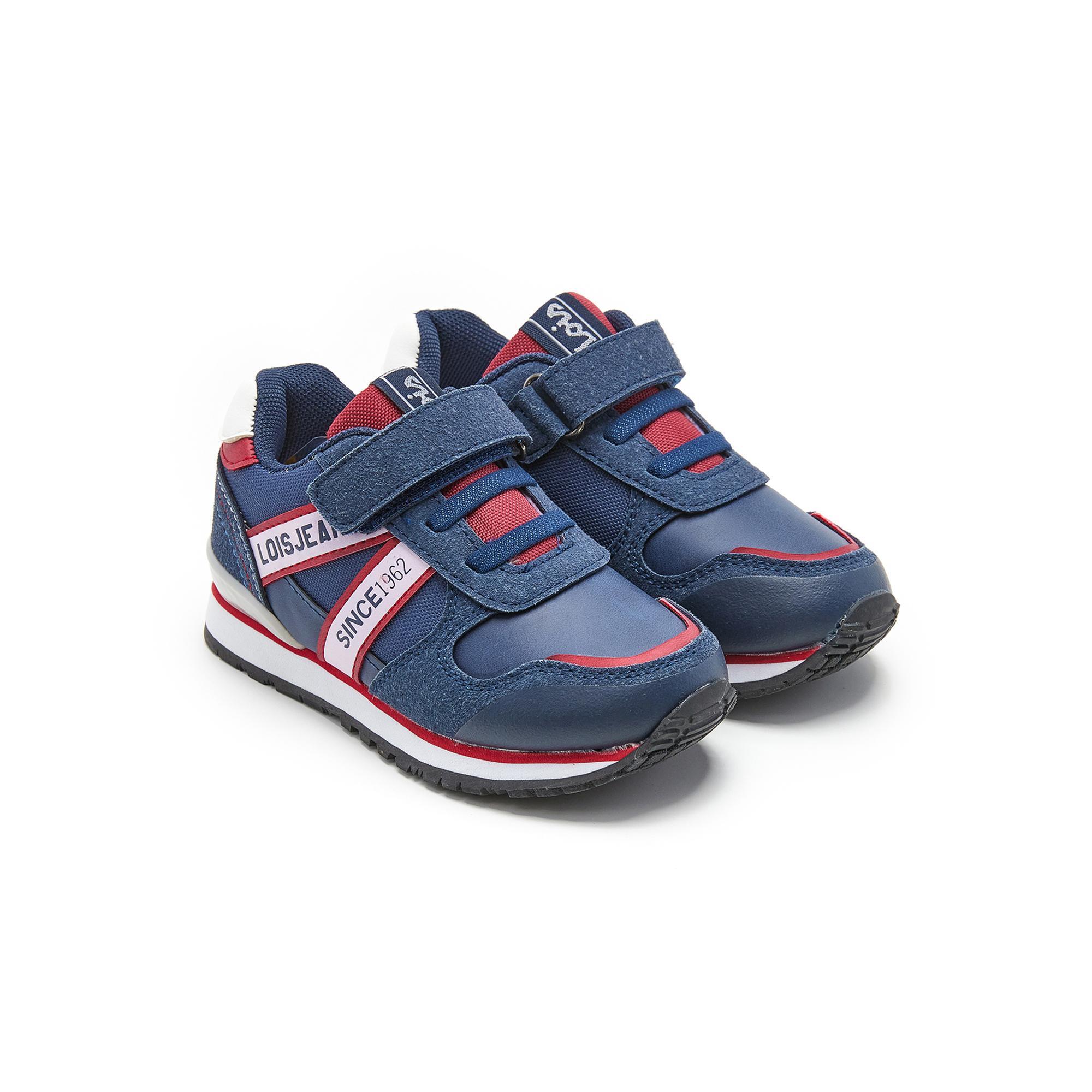 Zapatillas Deportivas Niños Lois 46210 Azul Marino con Tira Adherente 2/5