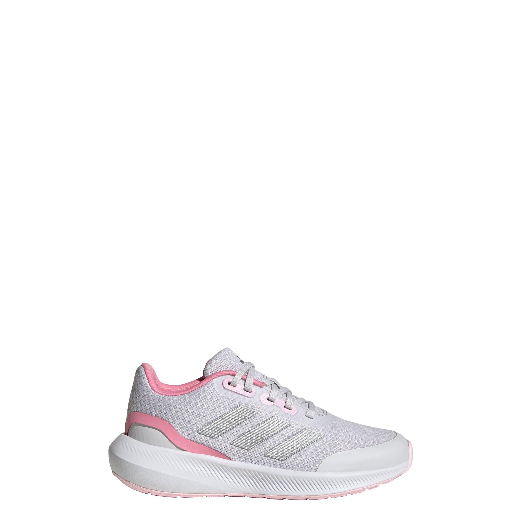 Adidas - Chaussure À Lacets Runfalcon 3 - Chaussures De Sport - Gris|rose - 40 - Decathlon