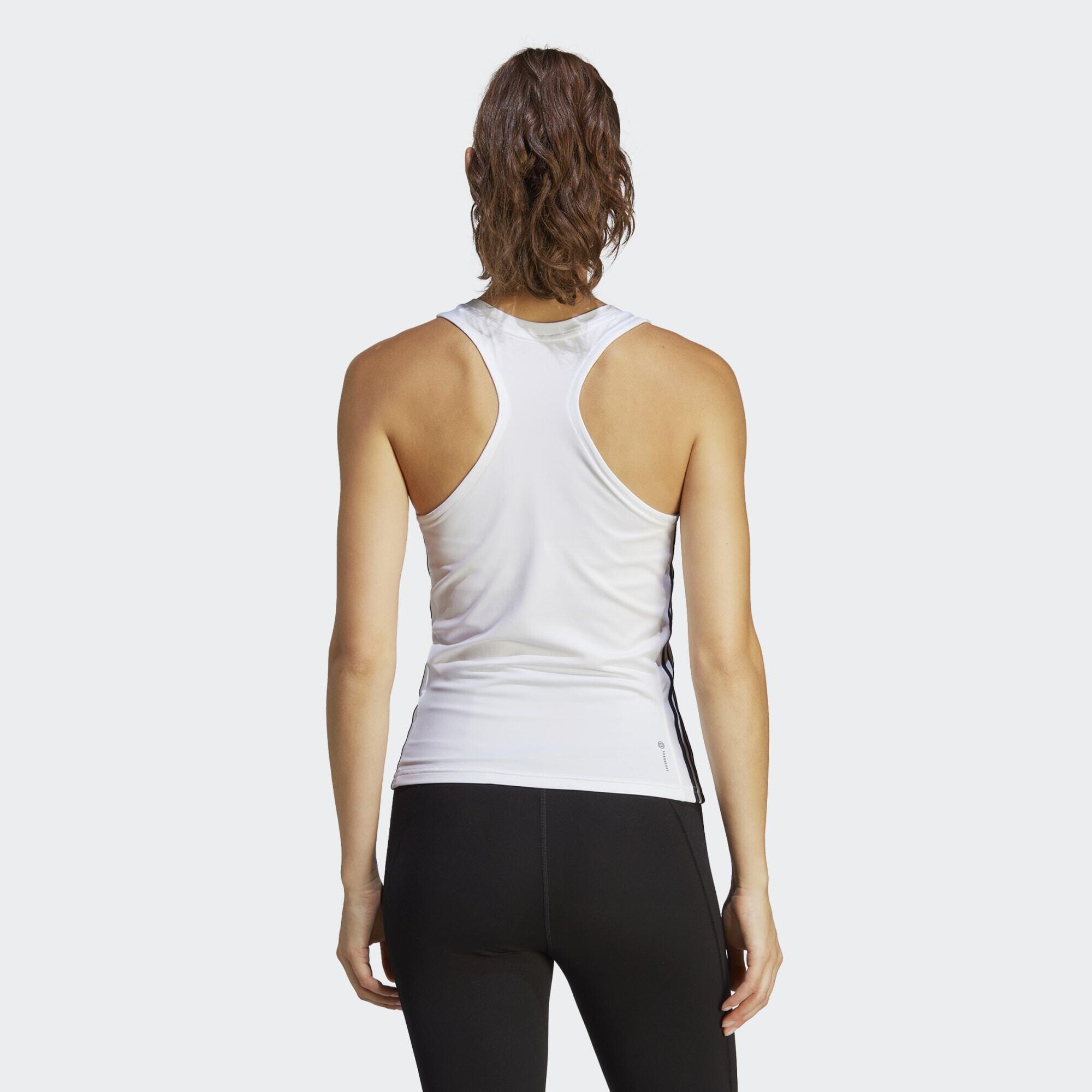 AEROREADY Train Essentials Regular 3-Stripes Tanktop 3/5