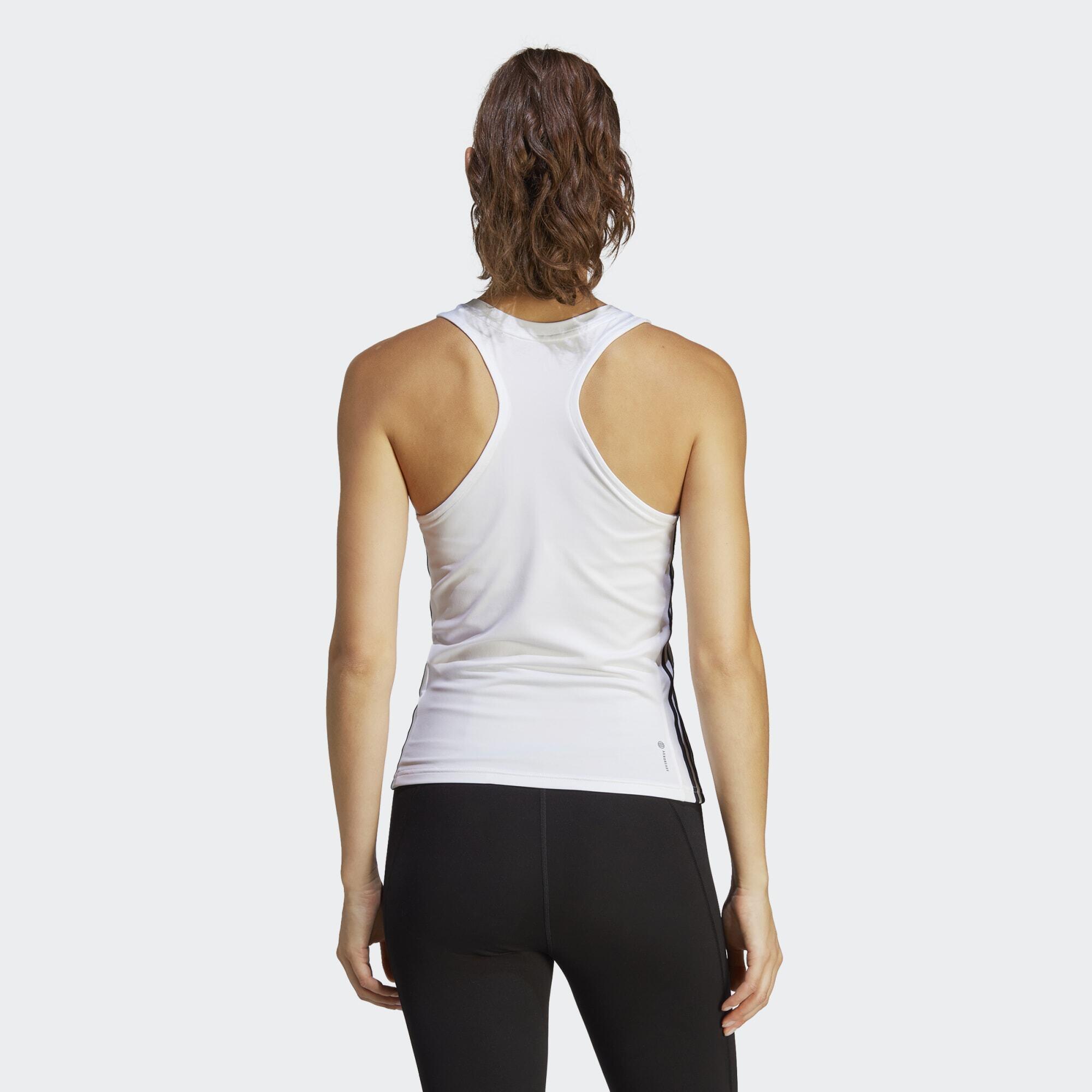 AEROREADY Train Essentials Regular 3-Stripes Tank Top 3/5