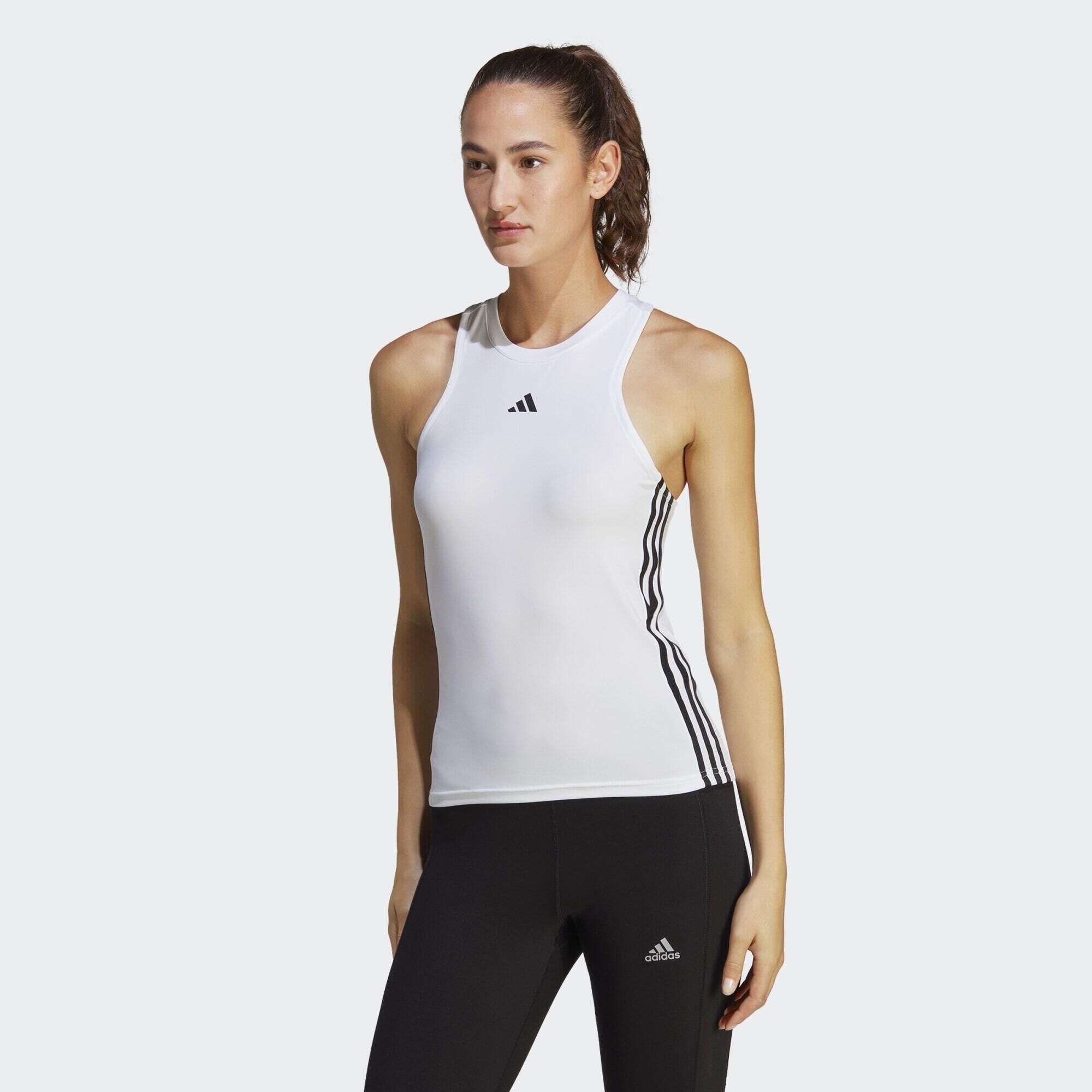 ADIDAS AEROREADY Train Essentials Regular 3-Stripes Tank Top