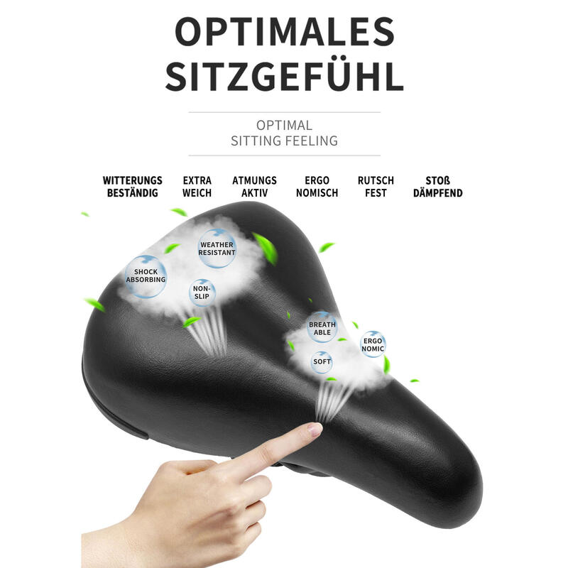 Sattel für Kinderfahrrad Kinderfahrradsattel für 12 14 16 18 Zoll Kinderräder