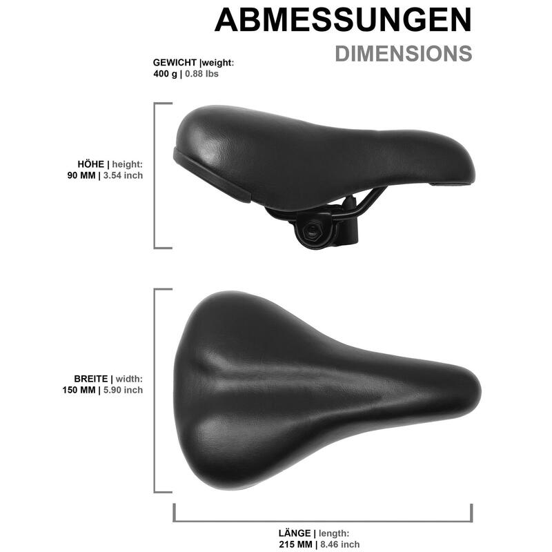 Sattel für Kinderfahrrad Kinderfahrradsattel für 12 14 16 18 Zoll Kinderräder