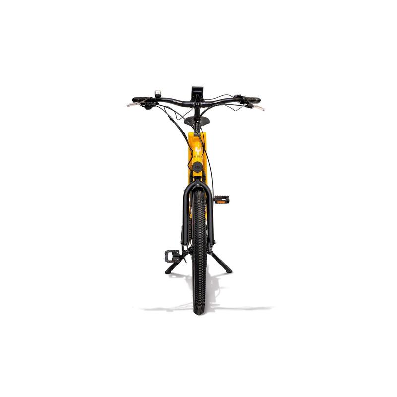Cargo bike elettrica iO InBicy Power con pedalata assistita 500W Gialla