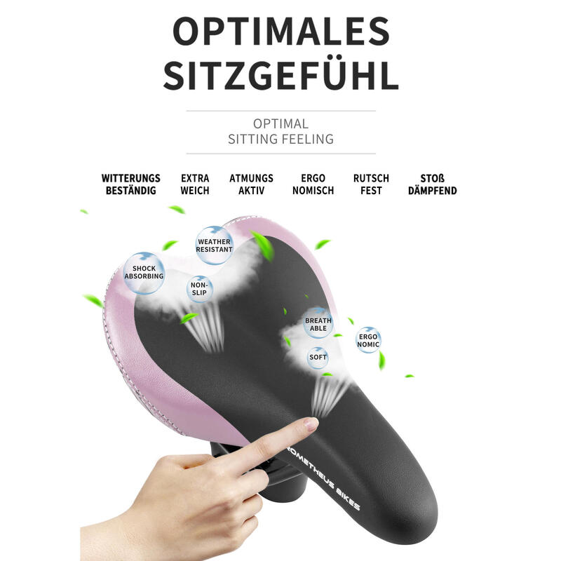 Sattel für 10 12 14 16 Zoll Kinderfahrrad Laufrad Kinderfahrradsattel