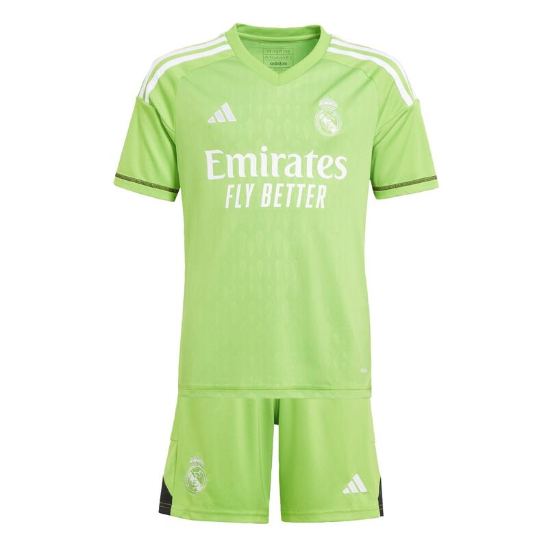 Conjunto portero primera equipación Real Madrid 23/24 (Adolescentes)