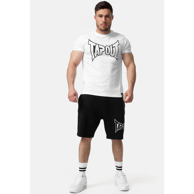 TAPOUT Herren T-Shirt normale Passform LIFESTYLE BASIC TEE