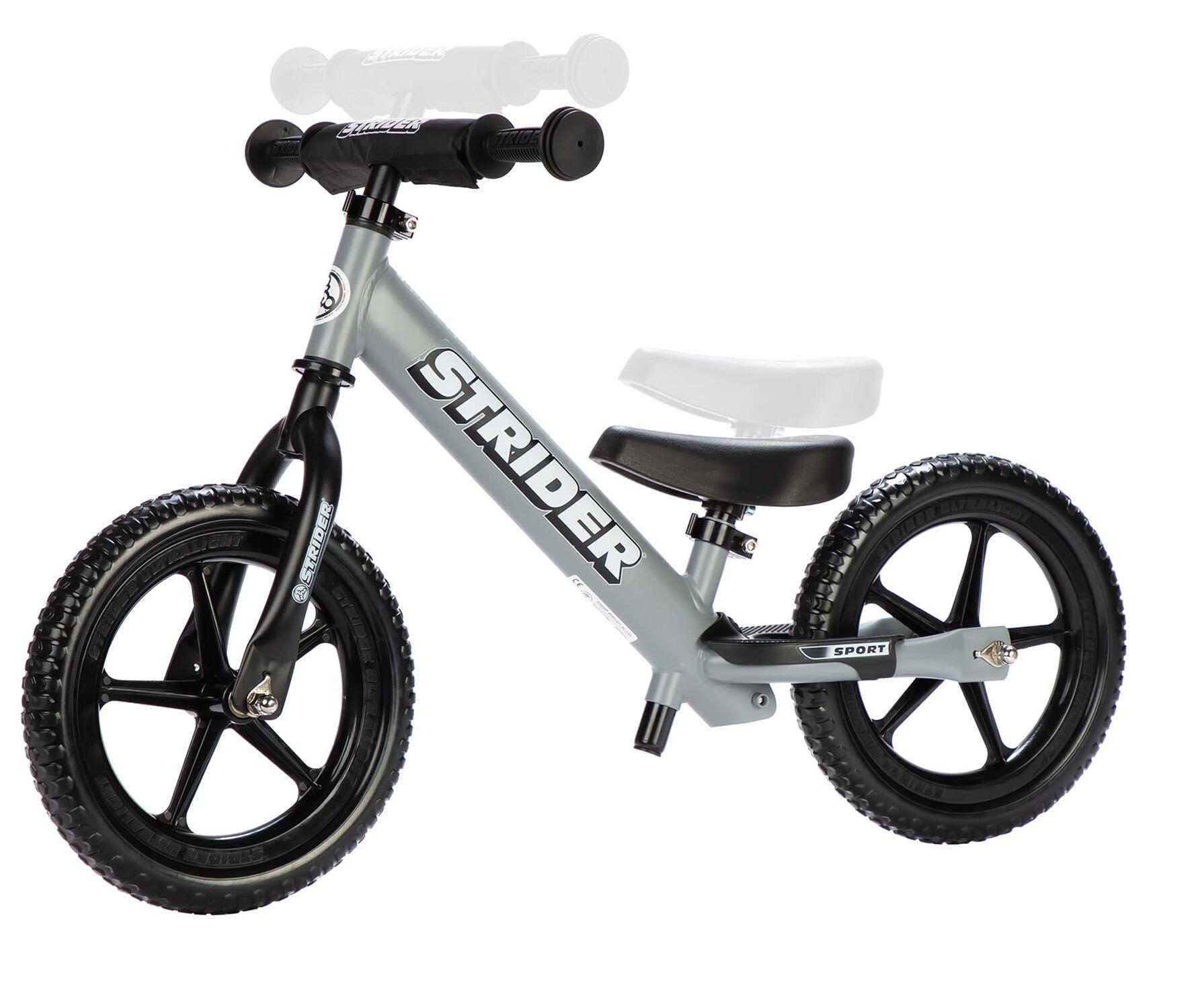 Strider 12 Sport Laufrad Grau 4/7