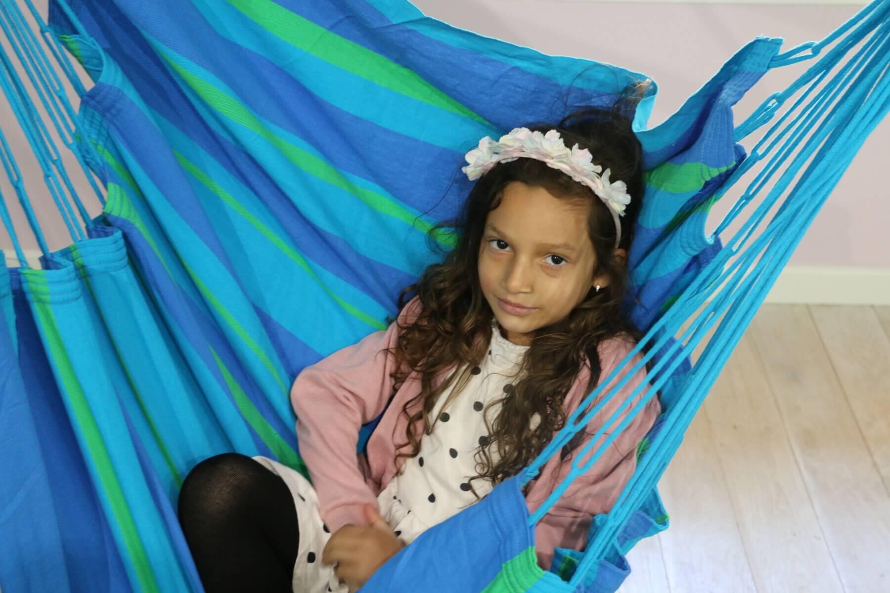 Chaise Hamac en Coton Bio Carnaval Curaçao 6/6