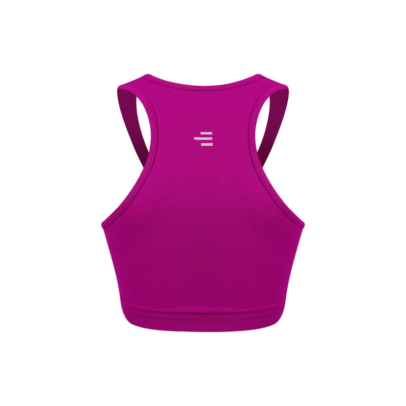 Sutien / Top Tehnic cu buzunar pentru cupe, Fuchsia