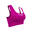 Technisch ondergoed top, Running, Fitness, Dames, Fuchsia, met voering voor pads