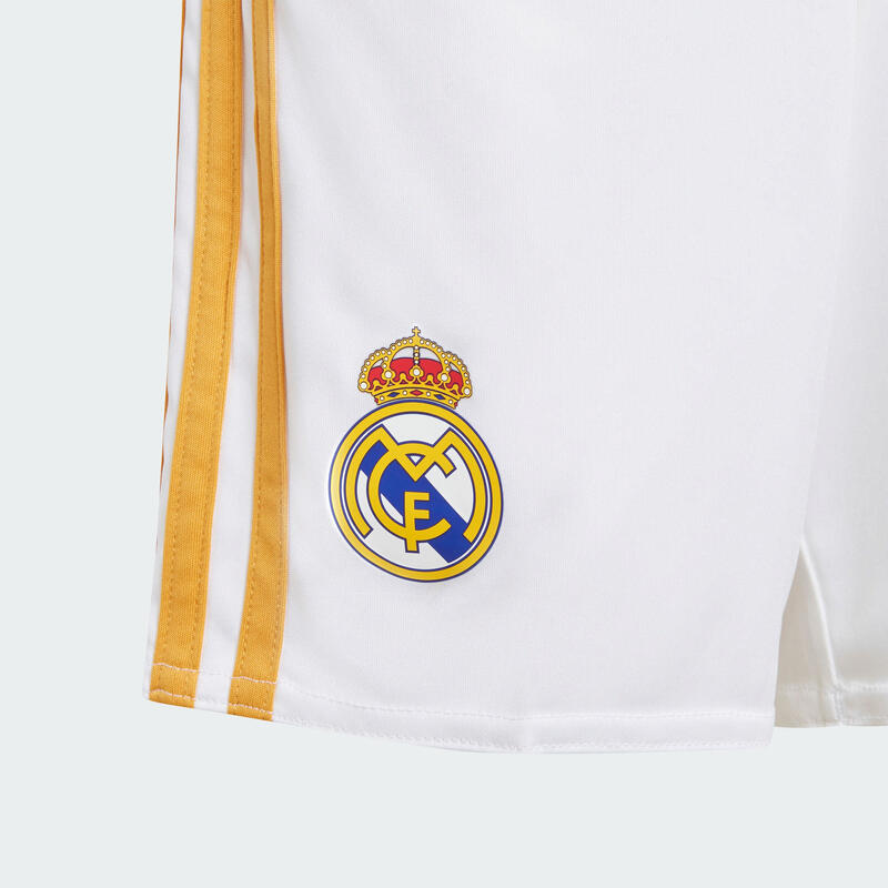 Strój piłkarski dla dzieci Adidas Real Madrid 23/24 Home Mini Kit