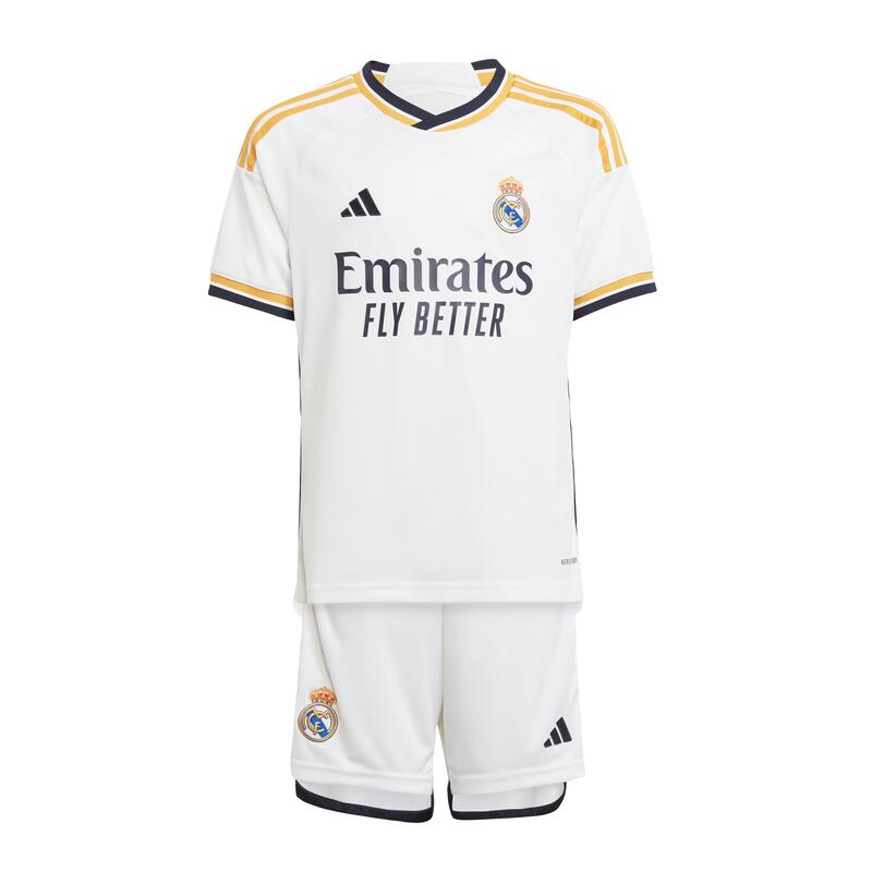 Conjunto primera equipación Real Madrid 23/24