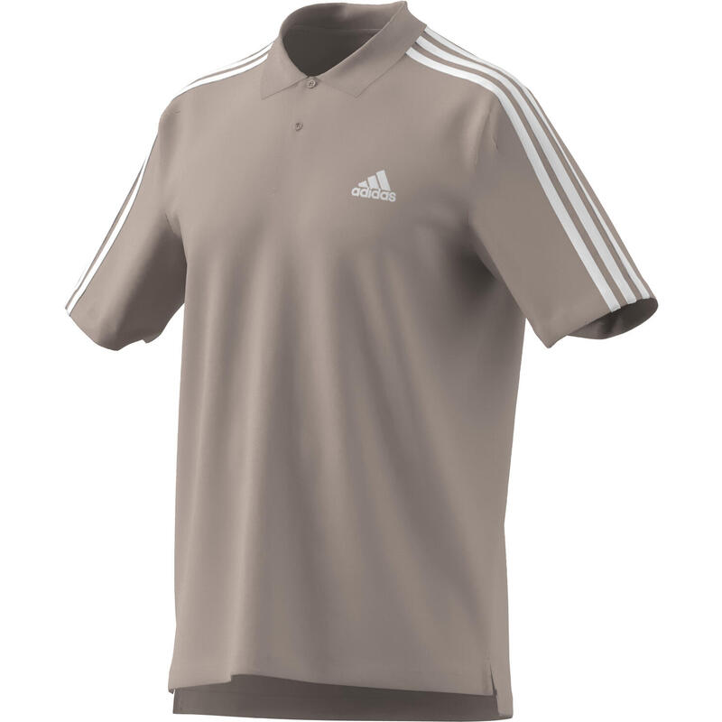 Polo-Shirt und kleines gesticktes Logo aus Piqué adidas Essentials 3-Stripes