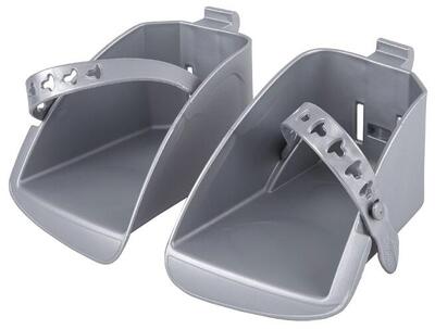 Polisport voetenbakjes set boodie / bubbly maxi zilver