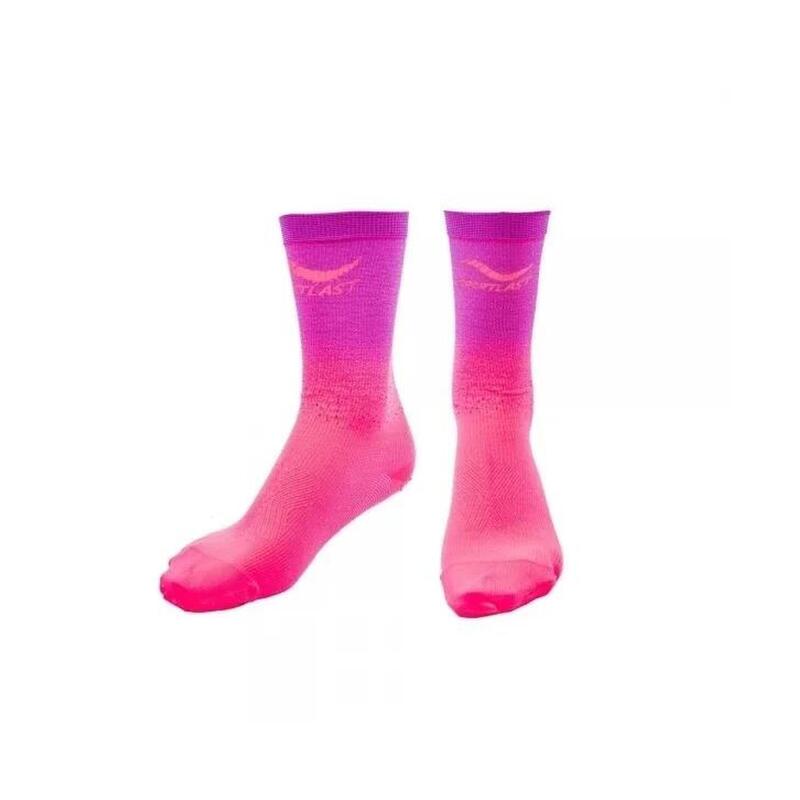 Ciorapi compresivi inalti pro corai-violet, Sportlast