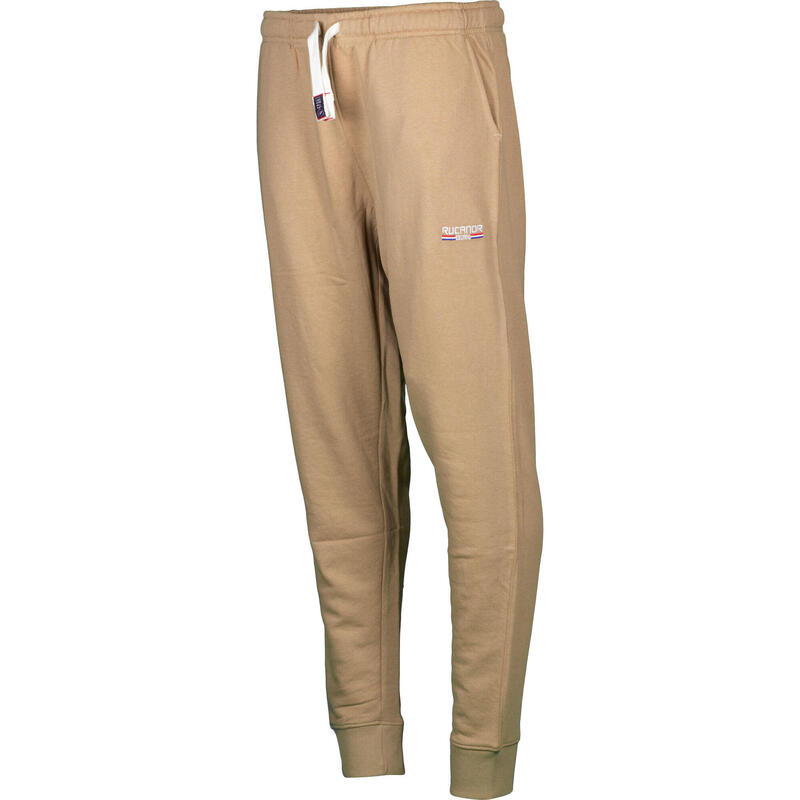 Rucanor Senna pantalon de survêtement à revers non brossé hommes beige