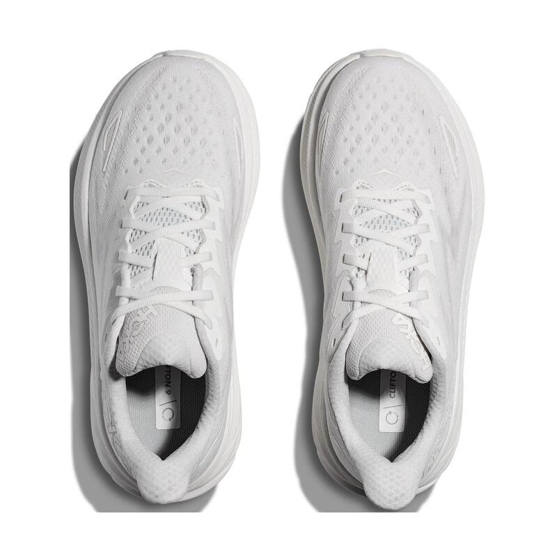 Asfaltowe buty do biegania W'S Clifton 9 - białe