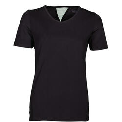 Papillon Fitness shirt s/sl v-neck dames zwart