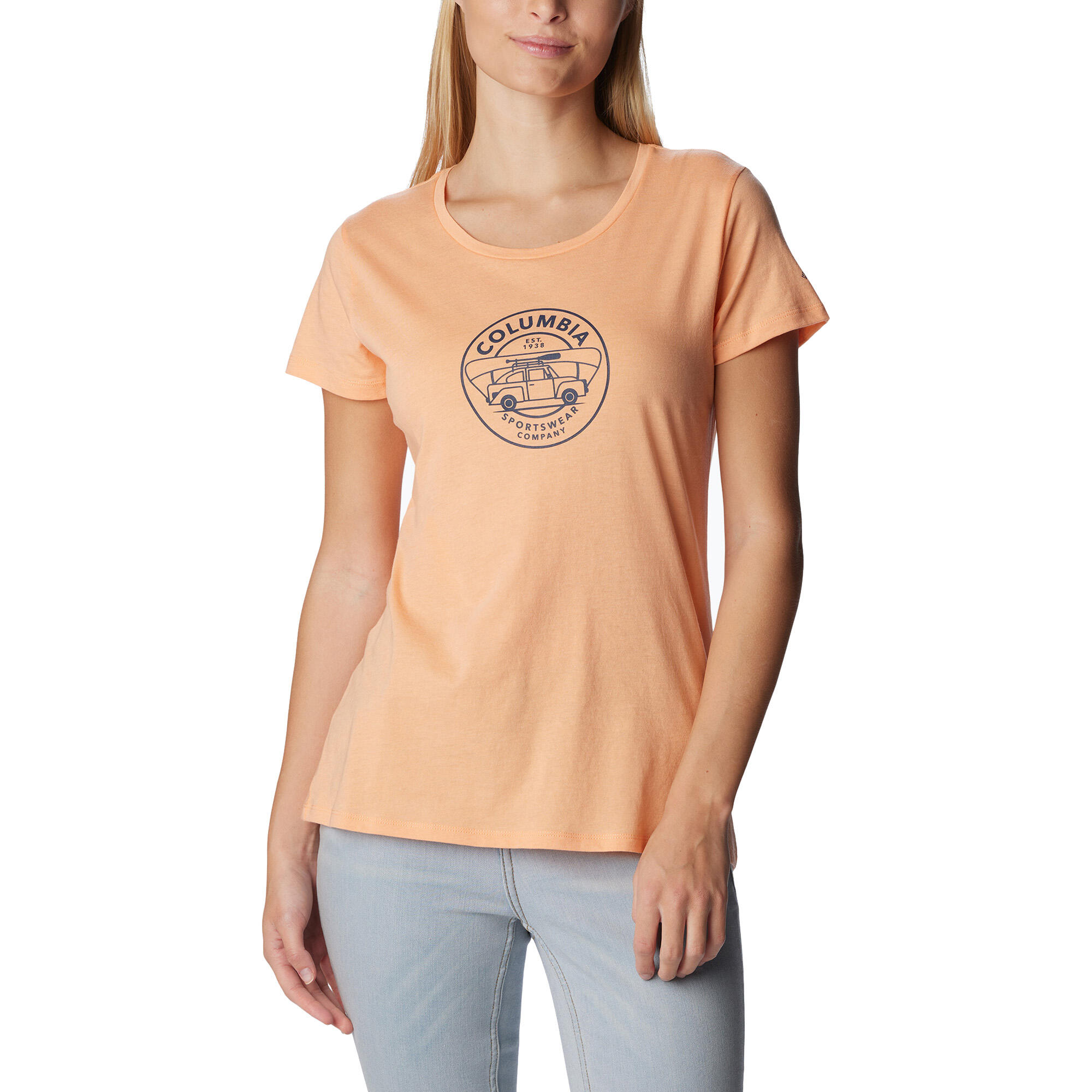 Dames trekking T-shirt Columbia Daisy Days Graphic 4/5