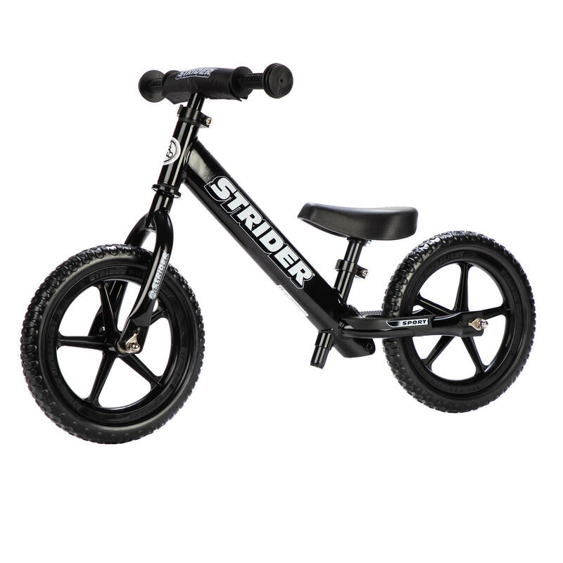 Strider 12 Sport Laufrad Schwarz