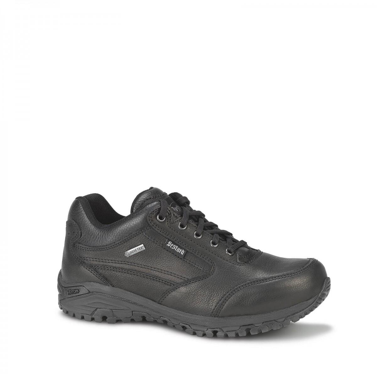 Calçado de montanha para homens impermeáveis bestard oxford preto