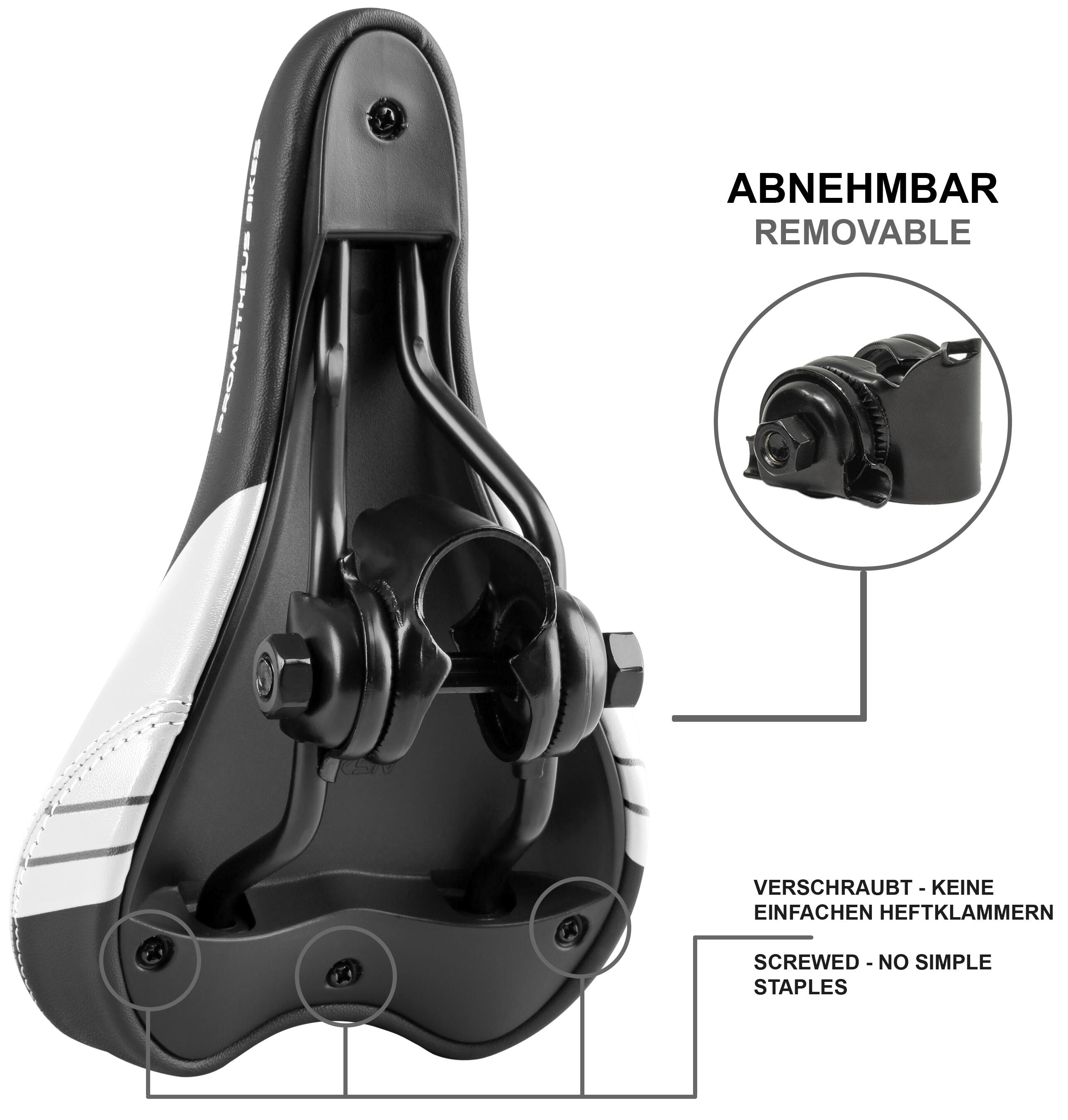 Sattel für 10 12 14 16 Zoll Kinderfahrrad Laufrad Kinderfahrradsattel 5/6