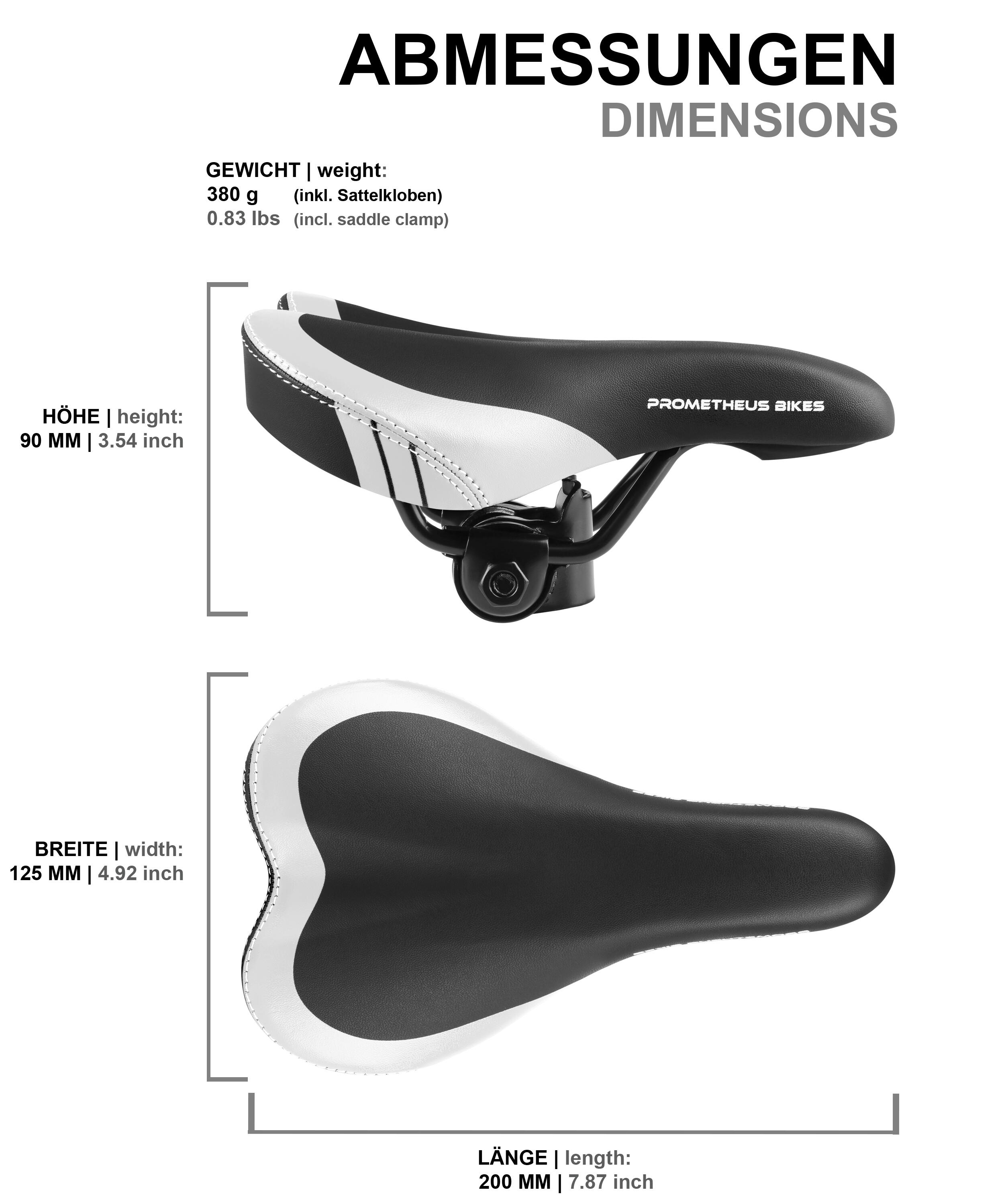 Sattel für 10 12 14 16 Zoll Kinderfahrrad Laufrad Kinderfahrradsattel 4/6