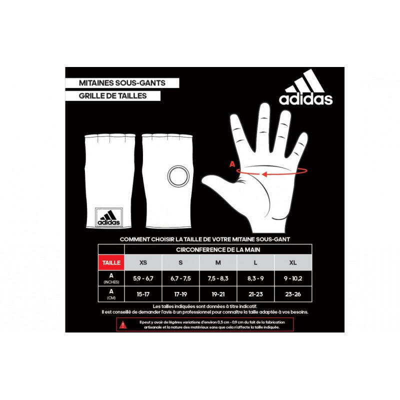 Mitaine sous gant Adidas 3/4
