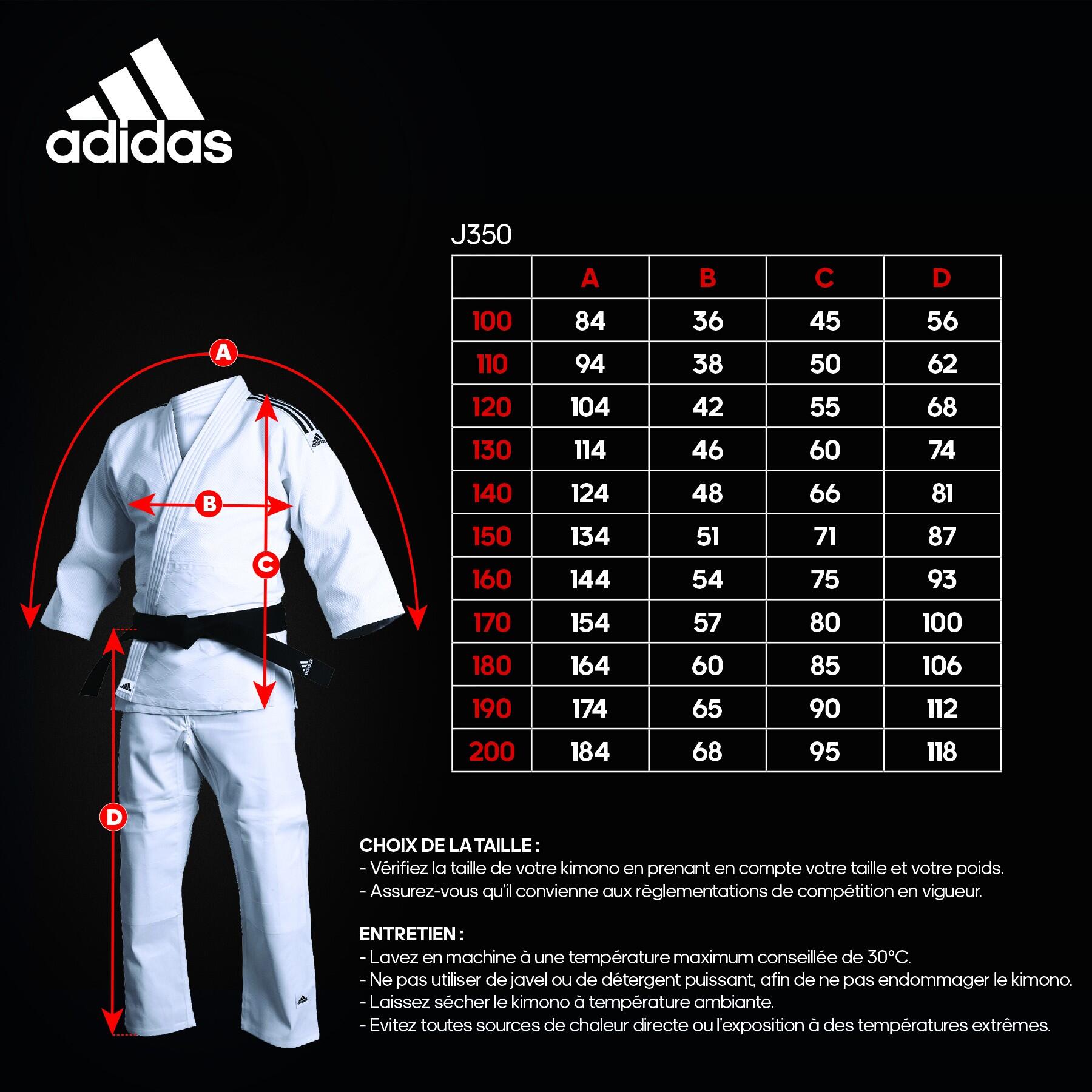 Judogi enfant adidas J350 Club 4/7