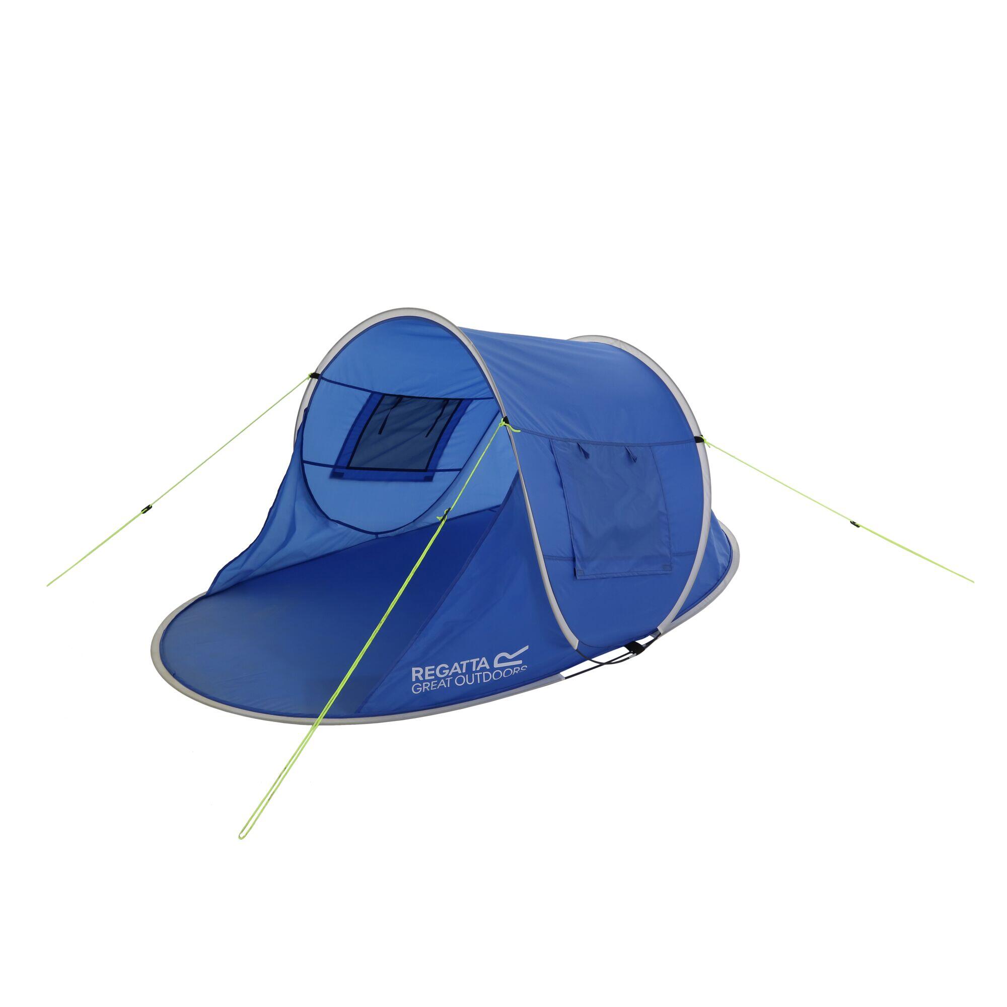 Regatta - Tahiti Abri De Plage Pop-up - Tente - Noir - 2 Places - Decathlon
