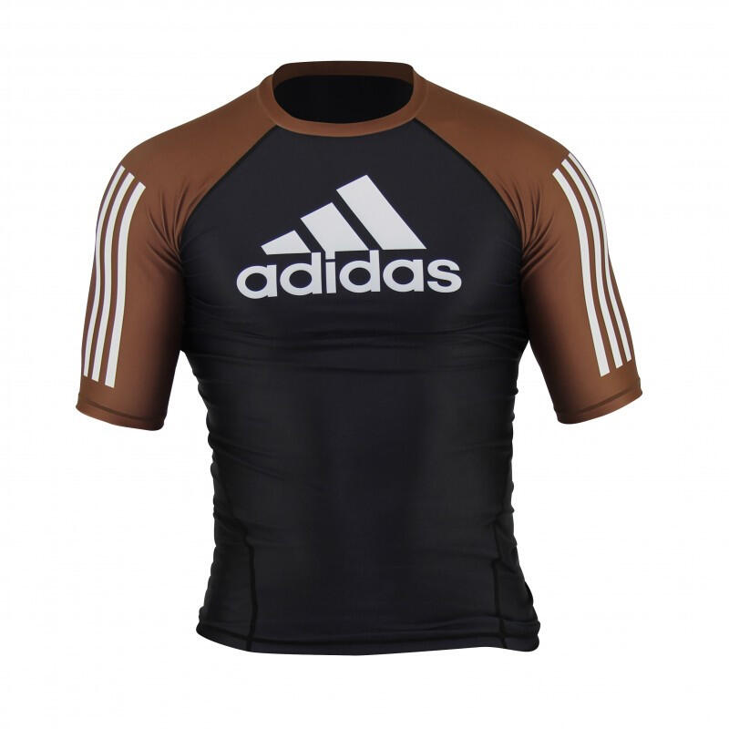 Rashguard JJB Adidas de manga corta