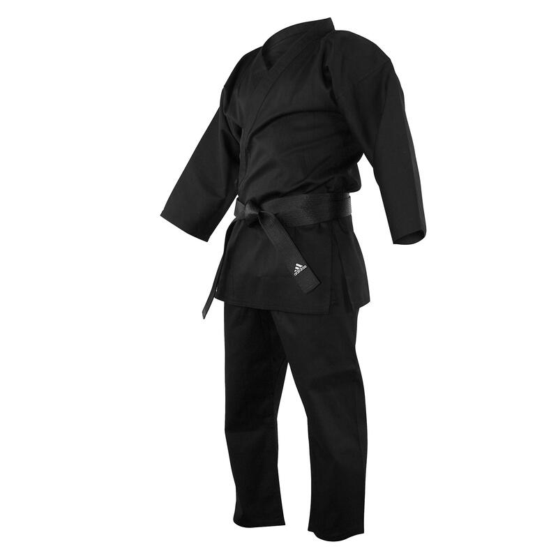 Zwarte bushido karate kimono Adidas