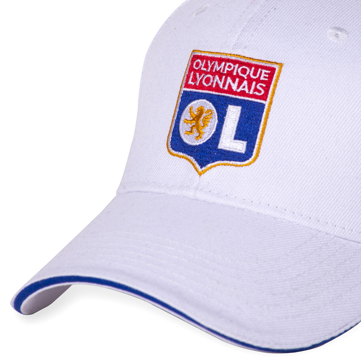Casquette Basic OL Blanche Mixte 3/4