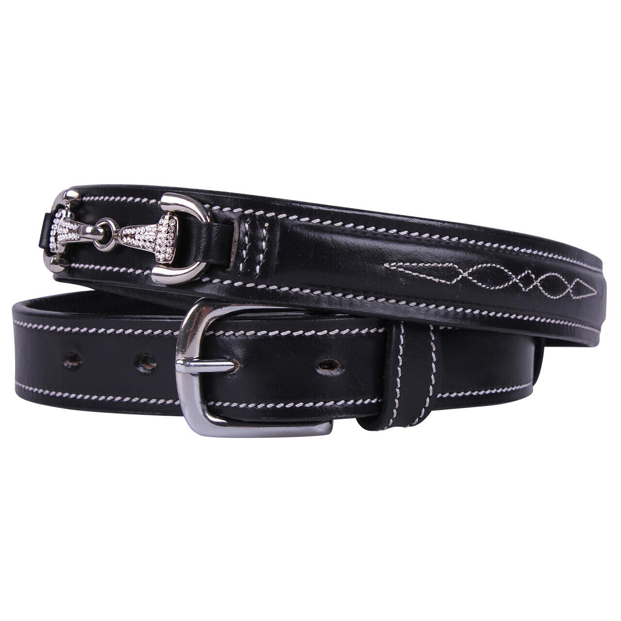 Qhp - Ceinture Qhp Emberly - Ceinture - Noir - 65 Cm - Decathlon