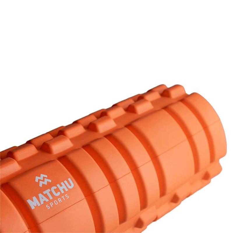 Rouleau de massage pour la mobilité - foam roller 33 x 14 CM orange