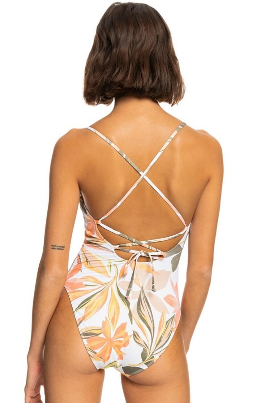 ROXY Roxy Badeanzug Printed Beach Classics weiß 3/3