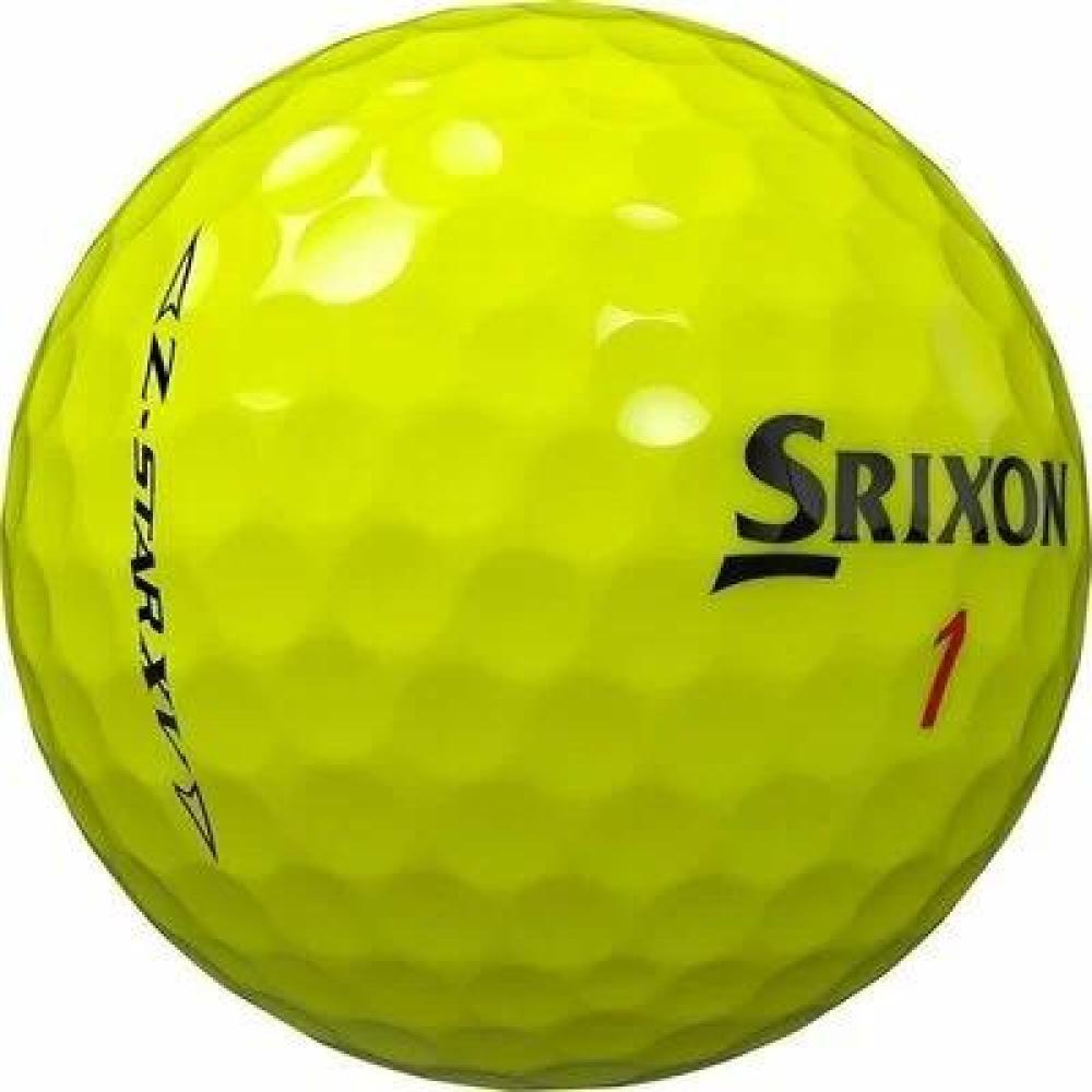 Z-Star XV Golfballen Srixon Geel 3/4