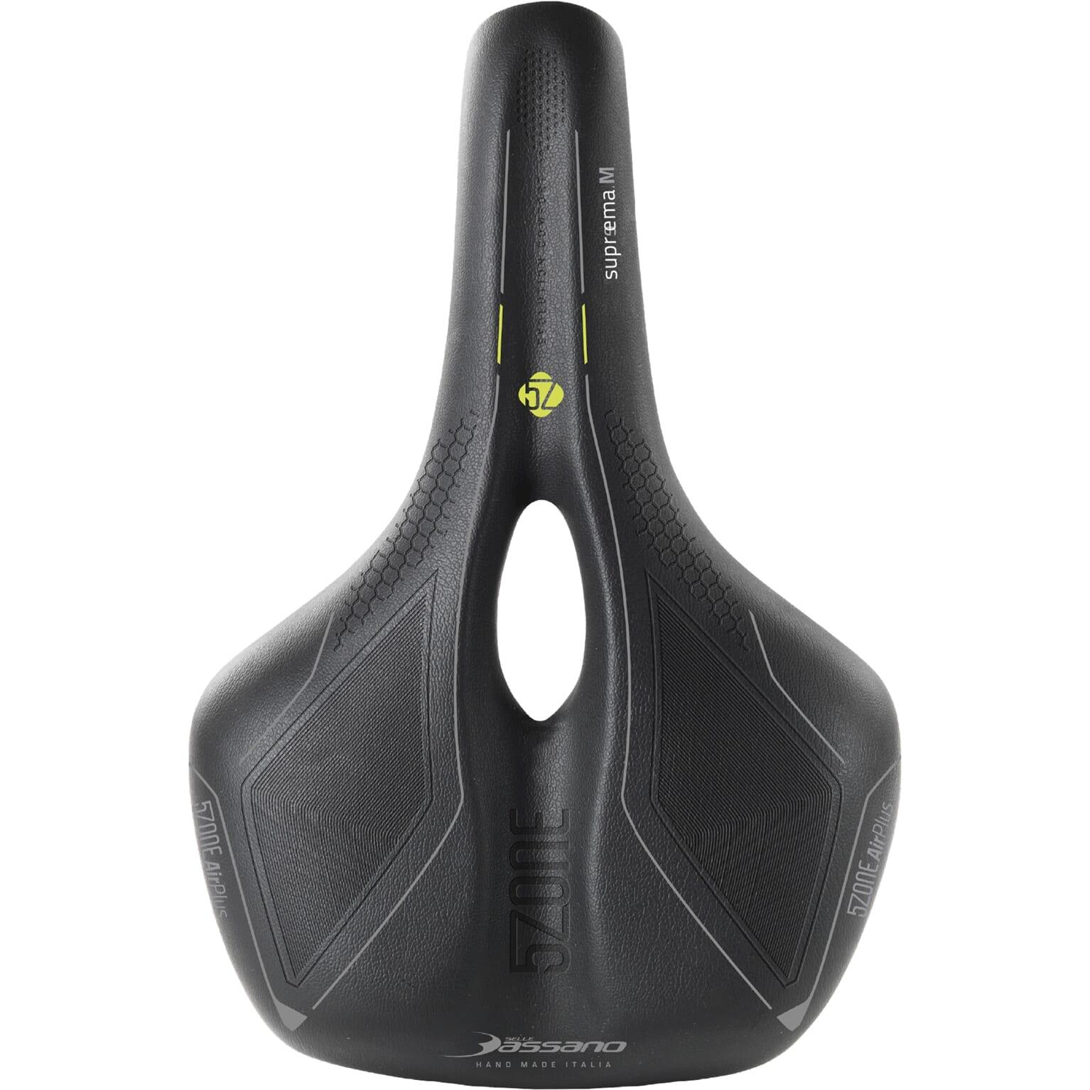 SELLE BASSANO Selle Bassano Suprema 5zone EL - Sella Uomo Nera.
